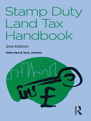 cover image of The Stamp Duty Land Tax Handbook